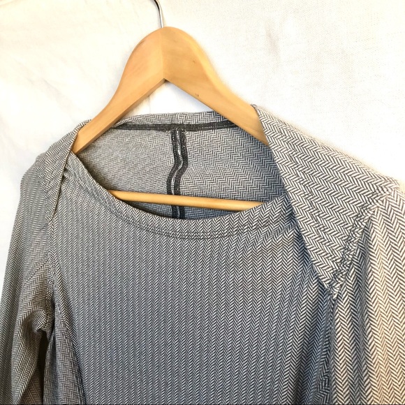 Lululemon Kanto Catch Me Thermal Run Longsleeve Top Heathered Herringbone - Picture 5 of 8